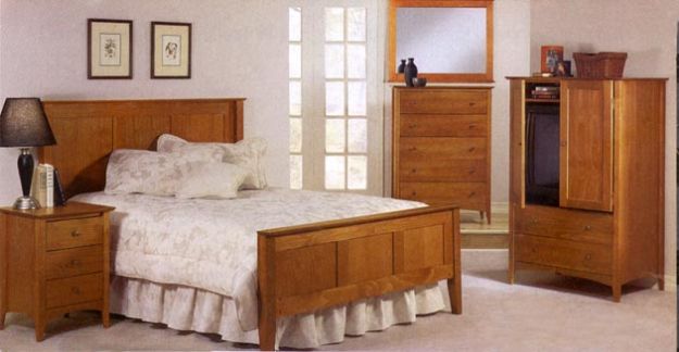 Picture of 5 Piece Rimu Bedroom Suite